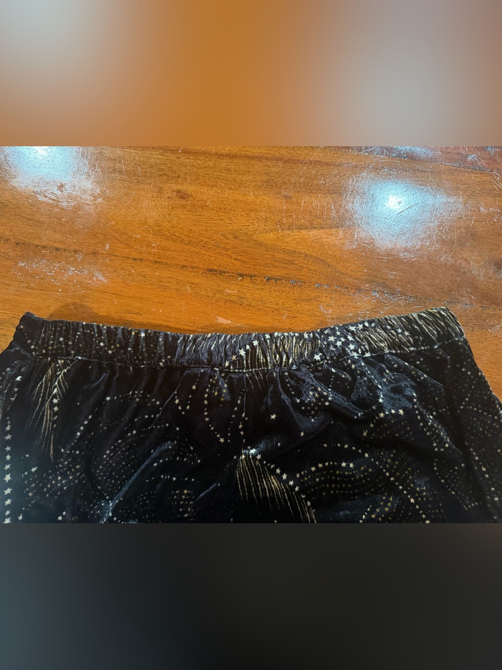 FARM Rio Anthropologie Black Wide-Leg Velvet Palazzo Pants - Picture 11 of 11